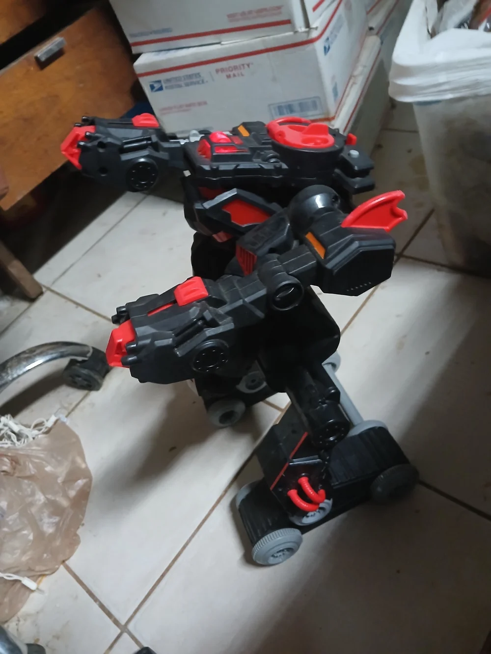 Fisher-Price Imaginext DC Super Friends RC Transforming Batbot works has remote